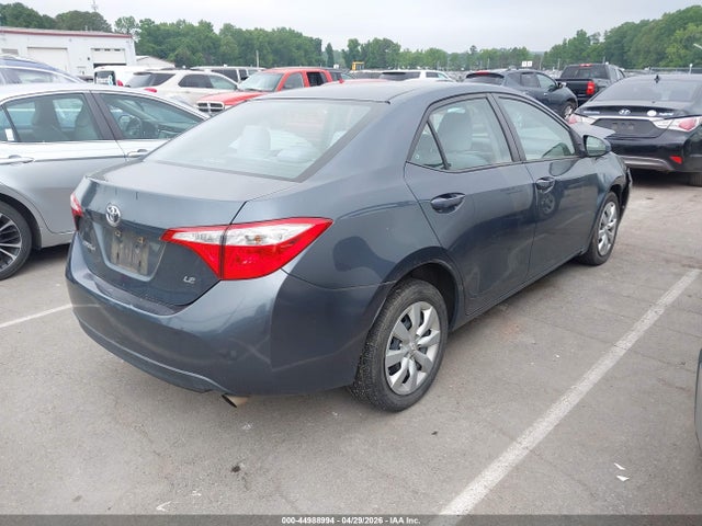 Продажа на аукционе авто 2015 Toyota Corolla Le, vin: 2T1BURHE5FC406498, номер лота: 44988994