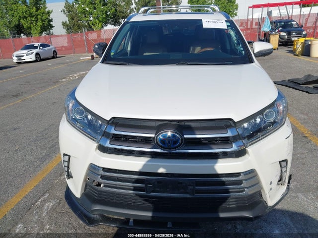 5TDDGRFH7JS038595 Toyota Highlander Hybrid Limited Platinum