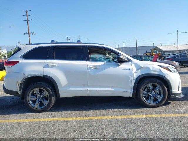 5TDDGRFH7JS038595 Toyota Highlander Hybrid Limited Platinum