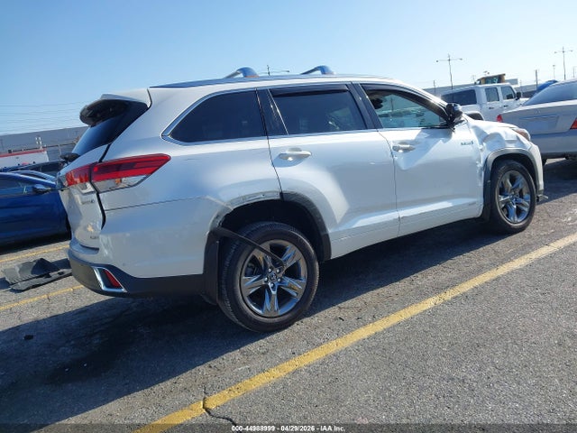 5TDDGRFH7JS038595 Toyota Highlander Hybrid Limited Platinum