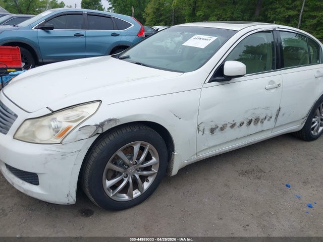 44989003 :رقم المزاد ، JNKBV61F58M251051 vin ، 2008 Infiniti G35x مزاد بيع