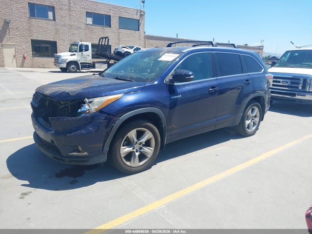 Продаж на аукціоні авто 2015 Toyota Highlander Hybrid Limited Platinum V6, vin: 5TDDCRFH1FS012058, номер лоту: 44989036