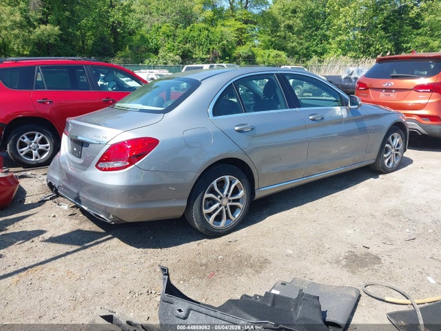 Продаж на аукціоні авто 2015 Mercedes-benz C 300 4matic, vin: 55SWF4KB0FU090404, номер лоту: 44989062