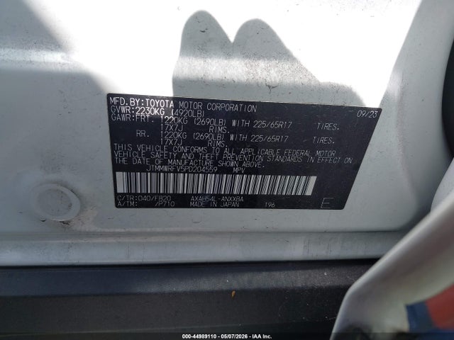 JTMMWRFV5PD204559 Toyota RAV4