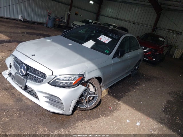 44989115 :رقم المزاد ، 55SWF8EB1LU326170 vin ، 2020 Mercedes-benz C 300 4matic مزاد بيع