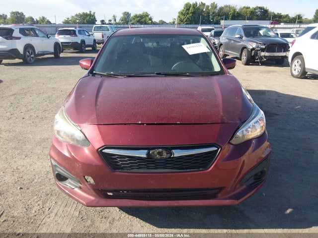 2017 Subaru Impreza 2.0i Premium მანქანა იყიდება აუქციონზე, vin: 4S3GKAD66H3624344, აუქციონის ნომერი: 44989118