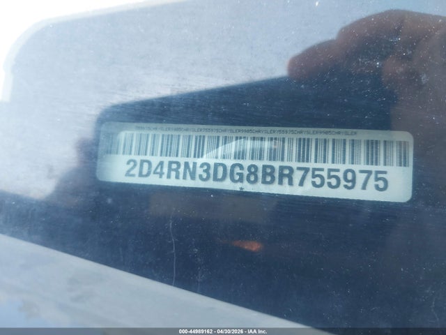 Aukcja sprzedaży 2011 Dodge Grand Caravan Mainstreet, vin: 2D4RN3DG8BR755975, numer aukcji: 44989162