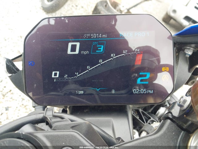 44989207 :رقم المزاد ، WB10P2306S6L03395 vin ، 2025 Bmw S 1000 Rr مزاد بيع