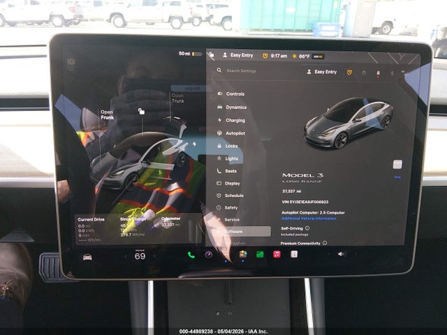 Aukcja sprzedaży 2018 Tesla Model 3 Long Range/mid Range, vin: 5YJ3E1EA9JF006923, numer aukcji: 44989238