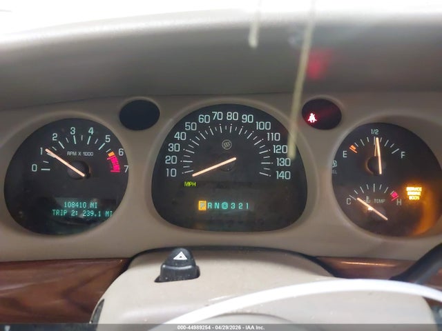 44989254 :رقم المزاد ، 1G4HP52K53U226148 vin ، 2003 Buick Lesabre Custom مزاد بيع