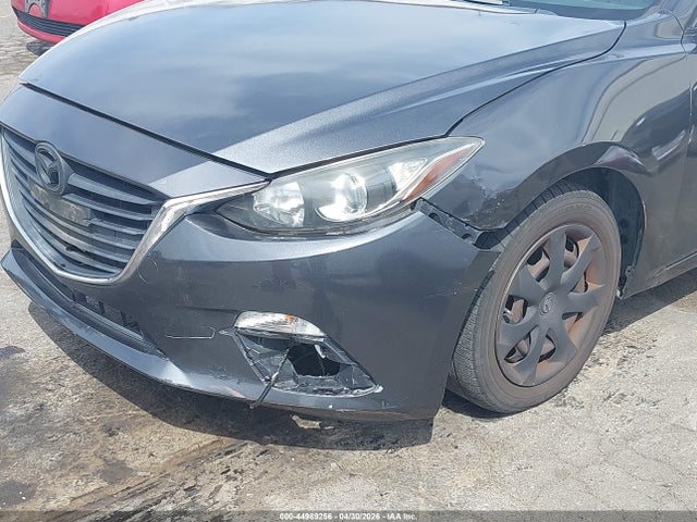 2016 Mazda Mazda3 I Sport მანქანა იყიდება აუქციონზე, vin: JM1BM1T73G1318470, აუქციონის ნომერი: 44989256