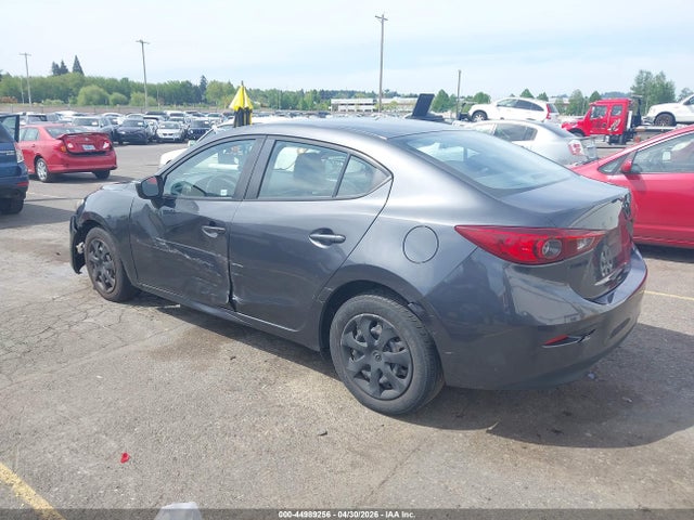 2016 Mazda Mazda3 I Sport მანქანა იყიდება აუქციონზე, vin: JM1BM1T73G1318470, აუქციონის ნომერი: 44989256