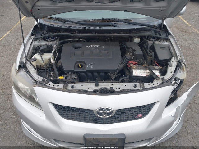 44989263 :رقم المزاد ، 1NXBU40E89Z001740 vin ، 2009 Toyota Corolla S مزاد بيع