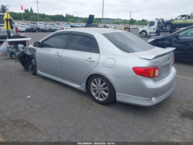 44989263 :رقم المزاد ، 1NXBU40E89Z001740 vin ، 2009 Toyota Corolla S مزاد بيع