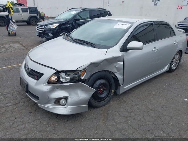 44989263 :رقم المزاد ، 1NXBU40E89Z001740 vin ، 2009 Toyota Corolla S مزاد بيع