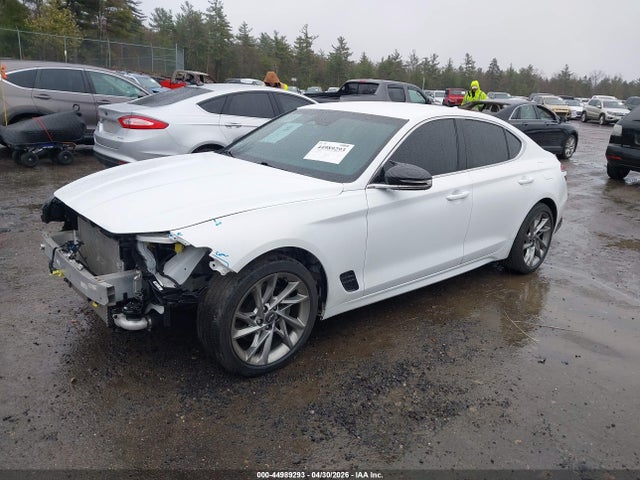 Продажа на аукционе авто 2022 Genesis G70 2.0t Awd, vin: KMTG34TA2NU087936, номер лота: 44989293