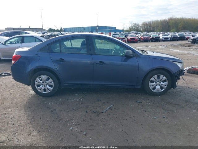 Продаж на аукціоні авто 2013 Chevrolet Cruze Ls Auto, vin: 1G1PA5SH6D7328153, номер лоту: 44989306
