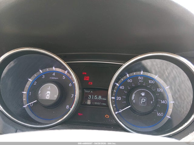 2012 Hyundai Sonata Gls მანქანა იყიდება აუქციონზე, vin: 5NPEB4AC6CH361630, აუქციონის ნომერი: 44989307