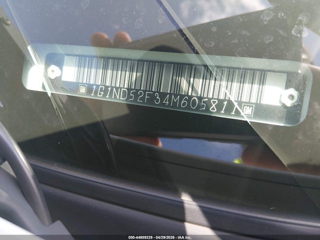 Продаж на аукціоні авто 2004 Chevrolet Classic, vin: 1G1ND52F34M605811, номер лоту: 44989329