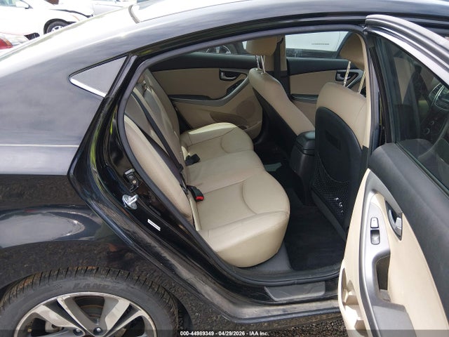 44989349 :رقم المزاد ، KMHDH4AE1EU107727 vin ، 2014 Hyundai Elantra Limited مزاد بيع