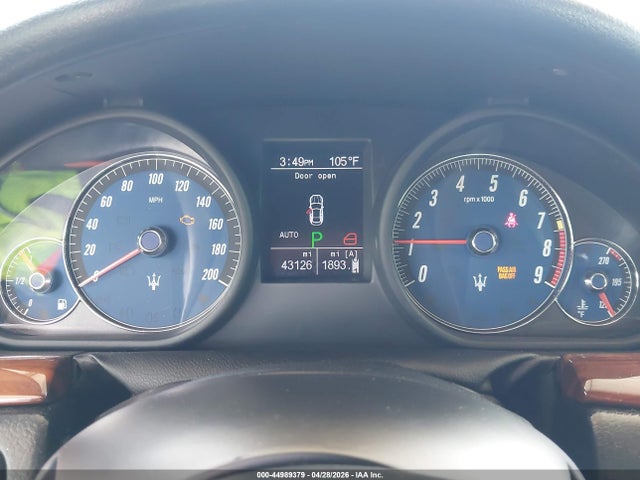Продаж на аукціоні авто 2008 Maserati Granturismo, vin: ZAMGJ45AX80034376, номер лоту: 44989379