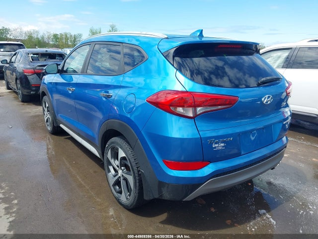 44989398 :رقم المزاد ، KM8J3CA23JU638374 vin ، 2018 Hyundai Tucson Limited مزاد بيع