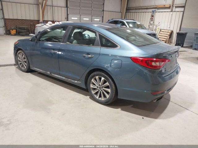 44989404 :رقم المزاد ، 5NPE34AF0FH056197 vin ، 2015 Hyundai Sonata Sport مزاد بيع