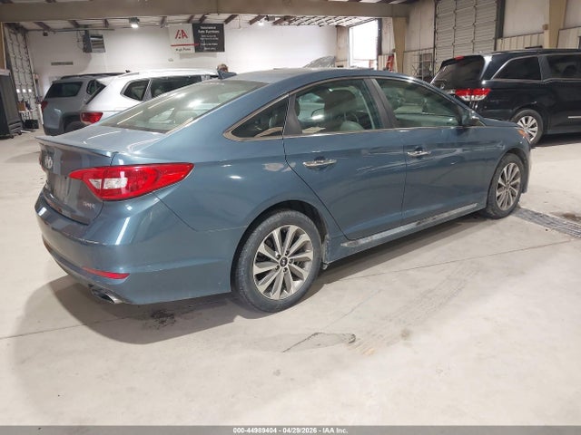 44989404 :رقم المزاد ، 5NPE34AF0FH056197 vin ، 2015 Hyundai Sonata Sport مزاد بيع