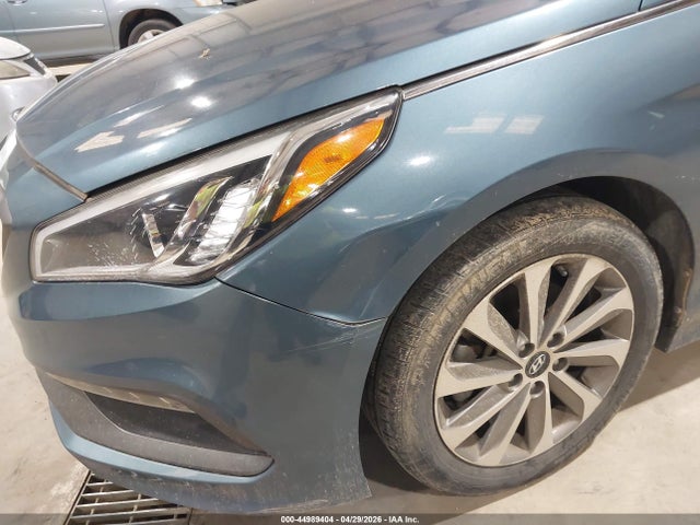 44989404 :رقم المزاد ، 5NPE34AF0FH056197 vin ، 2015 Hyundai Sonata Sport مزاد بيع