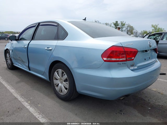 44989431 :رقم المزاد ، 1VWAP7A30CC091000 vin ، 2012 Volkswagen Passat 2.5l S مزاد بيع