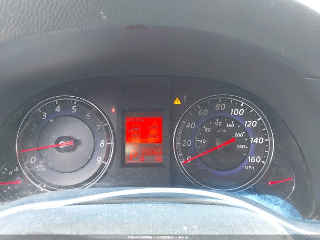 44989464 :رقم المزاد ، JNKCV61F19M363724 vin ، 2009 Infiniti G37x مزاد بيع