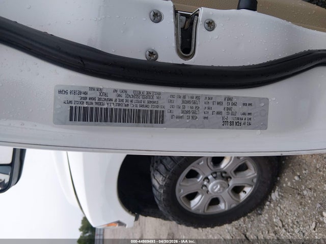 Продаж на аукціоні авто 2016 Ram 2500 Big Horn, vin: 3C6UR5DL2GG247431, номер лоту: 44989493