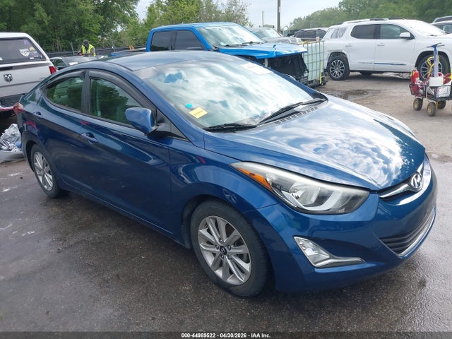 Aukcja sprzedaży 2016 Hyundai Elantra Se, vin: KMHDH4AE6GU501890, numer aukcji: 44989522
