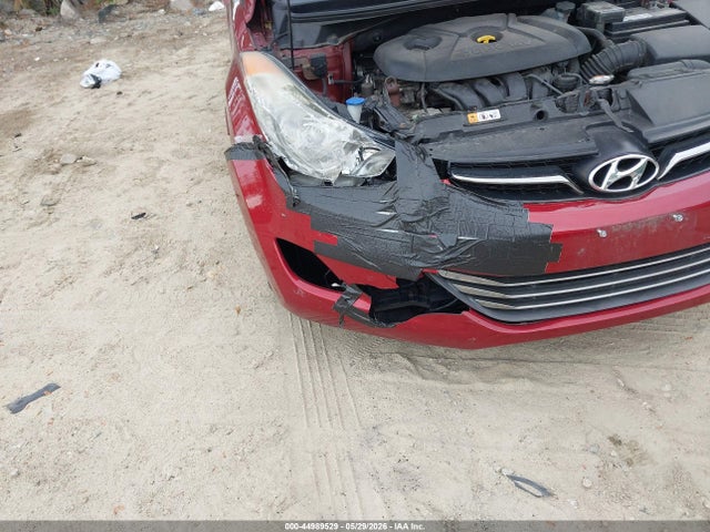 2013 Hyundai Elantra Limited მანქანა იყიდება აუქციონზე, vin: 5NPDH4AE1DH327558, აუქციონის ნომერი: 44989529