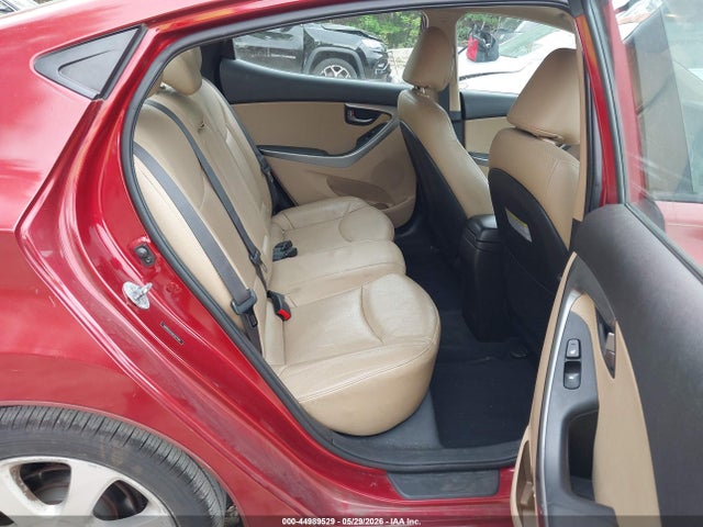 2013 Hyundai Elantra Limited მანქანა იყიდება აუქციონზე, vin: 5NPDH4AE1DH327558, აუქციონის ნომერი: 44989529
