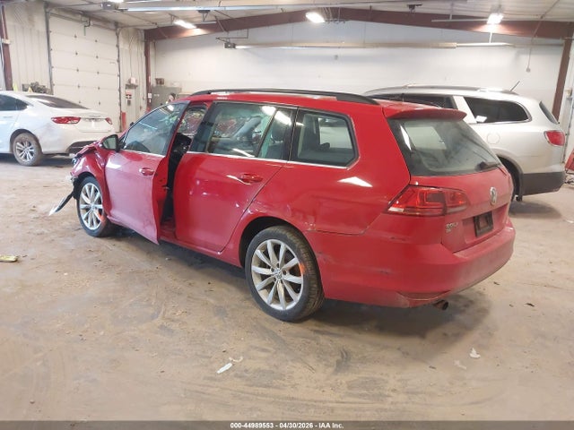Продаж на аукціоні авто 2017 Volkswagen Golf Sportwagen Tsi S/tsi Se/tsi Sel, vin: 3VWC17AU2HM533848, номер лоту: 44989553