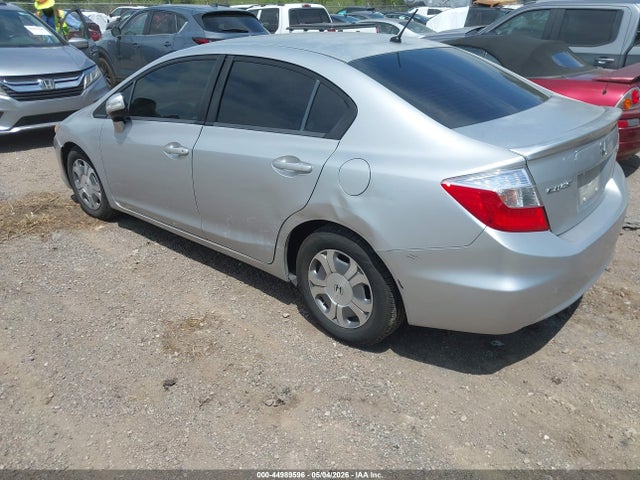 44989596 :رقم المزاد ، JHMFB4F23CS007911 vin ، 2012 Honda Civic Hybrid مزاد بيع