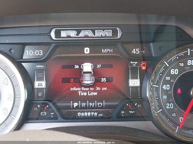 2019 Ram 1500 Longhorn  4x4 5'7 Box მანქანა იყიდება აუქციონზე, vin: 1C6SRFKT2KN676648, აუქციონის ნომერი: 44989640