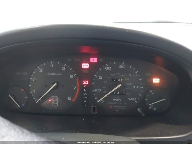 44989651 :رقم المزاد ، 1HGCD7258VA001550 vin ، 1997 Honda Accord Ex مزاد بيع