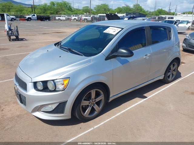 1G1JG6SB8E4103659 Chevrolet Sonic Rs Auto