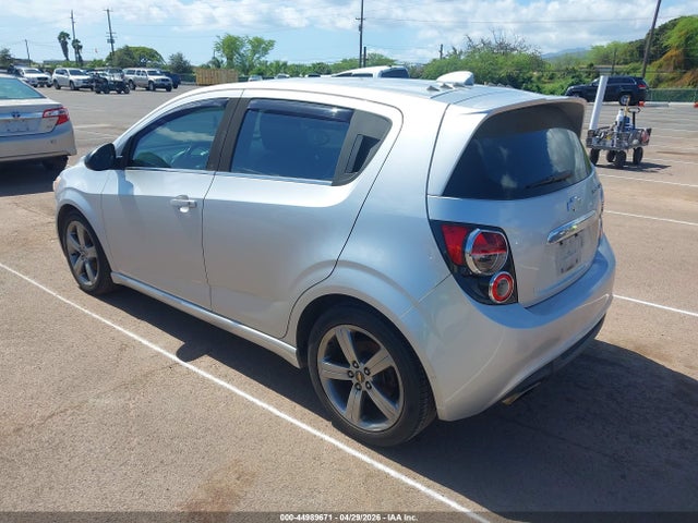1G1JG6SB8E4103659 Chevrolet Sonic Rs Auto
