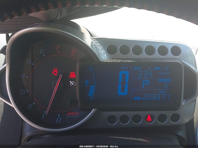 1G1JG6SB8E4103659 Chevrolet Sonic Rs Auto