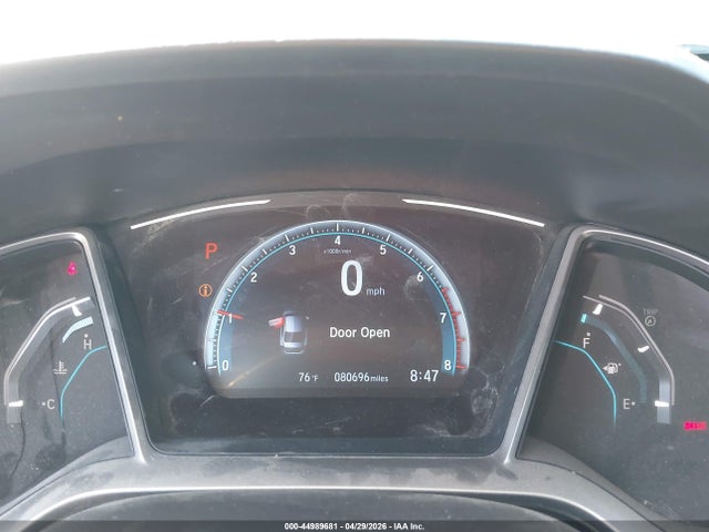 2019 Honda Civic Ex მანქანა იყიდება აუქციონზე, vin: 19XFC1F31KE203546, აუქციონის ნომერი: 44989681