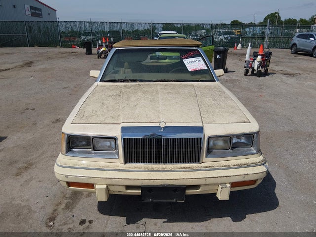 Aukcja sprzedaży 1986 Chrysler Lebaron, vin: 1C3BC55D5GG227358, numer aukcji: 44989725