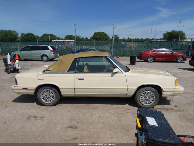 Aukcja sprzedaży 1986 Chrysler Lebaron, vin: 1C3BC55D5GG227358, numer aukcji: 44989725