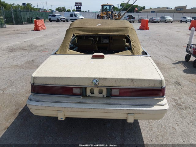 Aukcja sprzedaży 1986 Chrysler Lebaron, vin: 1C3BC55D5GG227358, numer aukcji: 44989725