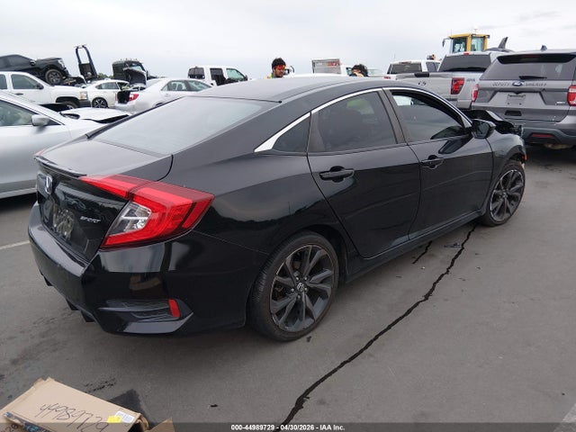 2020 Honda Civic Sport მანქანა იყიდება აუქციონზე, vin: 19XFC2F83LE007031, აუქციონის ნომერი: 44989729