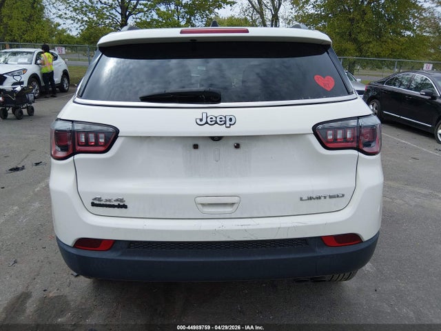 Aukcja sprzedaży 2020 Jeep Compass Limited 4x4, vin: 3C4NJDCB6LT119184, numer aukcji: 44989759