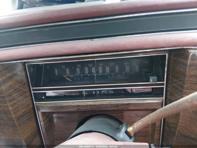Aukcja sprzedaży 1978 Cadillac D'elegance, vin: 6D69S8E647332, numer aukcji: 44989772