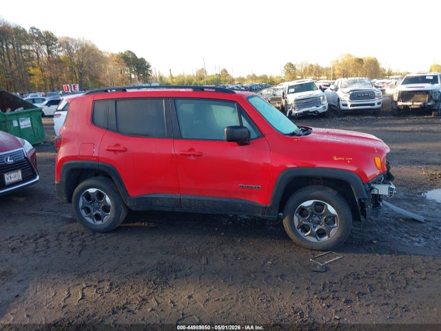 44989850 :رقم المزاد ، ZACCJBAB7JPH24186 vin ، 2018 Jeep Renegade Sport 4x4 مزاد بيع